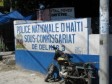 Haiti - Security : The police sometimes work in miserable and dilapidated premises...