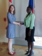 iciHaiti - Léogâne : The Embassy of Canada in the fight against gender violence