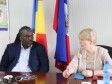 iciHaiti - Politics : The Mayor of PAP speaks with the new Ambassador of Romania