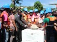 iciHaiti - Agriculture : Laying of the First Stone of the 4th Plant Propagation Center