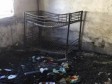Haiti - Security : An orphanage destroyed by the flames...
