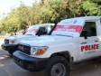 iciHaïti - Canada : Don de véhicules à la PoliFront