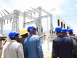 Haiti - Politic : President Moïse visits the EDH substation of Tabarre