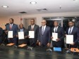 Haiti - Politic : Delivery ceremony for the 5 new Ministers