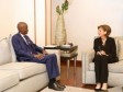 iciHaiti - Politic : Moïse receives at the Palace the new Special Representative of the UN