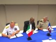 Haiti - Army : The Minister of Defense signs a military cooperation agreement with Mexico
