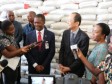 Haiti - Japan : Delivery of a donation of 5,937 tons of rice
