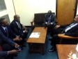 iciHaiti - Politic : Surprise visit of Minister Aly to the Palace of Justice