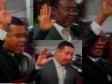 Haïti - Politique : Prestation de serment au Sénat, mouvementée...
