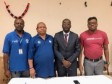 iciHaiti - Sports : Minister Charles meets Basketball League leaders