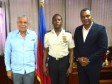 iciHaïti - Sécurité : L’Ambassadeur dominicain en Haïti, rend visite au nouveau DG de la PNH