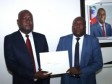 iciHaiti - Politic :  Installation of the new DG at the Ministry of Justice