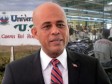 Haiti - Reconstruction : Michel Martelly today in the North-East