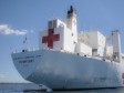 Haiti - Health : The US hospital ship USNS COMFORT has arrived