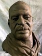 iciHaiti - Solidarity : Bust of Georges Floyd of the Haitian sculptor Woody Caymitte