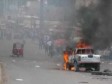 iciHaiti - Phantom 509 : A DINEPA vehicle set on fire