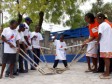 Haiti - Humanitarian : P.K. Subban, Georges Laraque visit children's hospital in Port au Prince