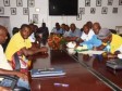 Haiti - Agriculture : Meeting of Minister Sévère with officials of agricultural cooperatives