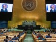 Haiti - Politic : Speech by the Prime Minister a.i. to the United Nations General Assembly (Video)