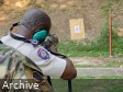 Haiti - PNH : Agents from various specialized units in training