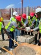iciHaïti - Cayes : Pose de la première pierre du bâtiment administratif de l'OREPA Sud
