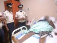 iciHaïti - PNH : Visite de policiers blessés