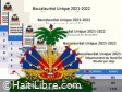 Haïti - FLASH : Résultats officiels du bac unique (2022) pour 8 départements (incluant Ouest)