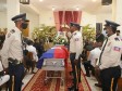iciHaiti - PNH : Funeral of Police officer Pierre Roukidson and Édouard Nickson