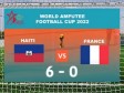Haïti - Coupe du Monde Turquie : Nos Grenadiers amputés humilient la France [6-0] (Vidéo)