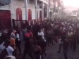 iciHaïti - Manifestation : La population de Petit-Goâve en masse dans la rue
