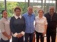 iciHaïti - Social : La Ministre de la Culture a rendu visite à la famille de «Mikaben»