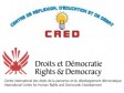 Haiti - Social : Training in civic education organized by the CRED