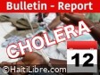 Haïti - Choléra : Bulletin quotidien #110