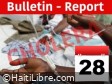 Haiti - Cholera : Daily bulletin #135