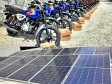 iciHaïti - France : Inauguration de la centrale solaire du Commissariat de Port-au-Prince