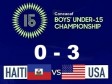 Haiti - FLASH : Humiliated by the USA [3-0] Haiti remains qualified for the 1/4 finals
