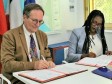 iciHaïti - France : Signature d’une convention de financement pour la Cantine scolaire