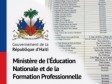 Haiti - Education : Launch of online registration of student lists