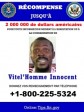 Haiti - FLASH USA : $2M for the arrest of Vitel’homme Innocent