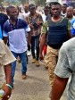 Haiti - Petit-Goâve: Guy Philippe on the Place d’Armes dalivered a «revolutionary» speech