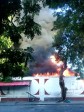 Haiti - Security : The École Normale Supérieure in the downtown set on fire