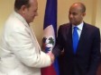 Haïti - Diplomatie : Laurent Lamothe parle de coopération avec l’Ambassadeur du Maroc