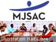 Haiti - Politic : Working session at the MJSAC with the Ministry's unions