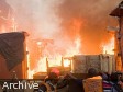Haïti - FLASH : Incendie au Marché de la Croix-des-Bouquets