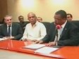 Haiti - Economy : Signature of an agreement of $180 million (speech of PM Conille)