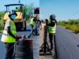 iciHaiti - Infrastructure : RN6 Road Resurfacing Work : 52 km Already Completed