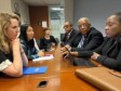Washington : Haiti's Minister of Planning met with the IOM Directorate