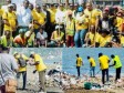 The cleanup of Cap-Haitien in Haiti continues through «Konbit Netwayaj»