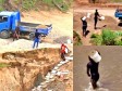 Haiti - Environment: Massive and Illegal Sand Extraction on the Banks of the Massacre River
