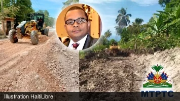 iciHaïti - Miragoâne : Les Ministère des Travaux Publics en action